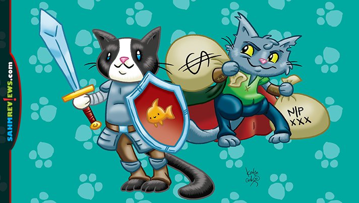Get an exclusive look at the new Kitten Adventurers Dungeon Survival Pack from Steve Jackson Games. - SahmReviews.com