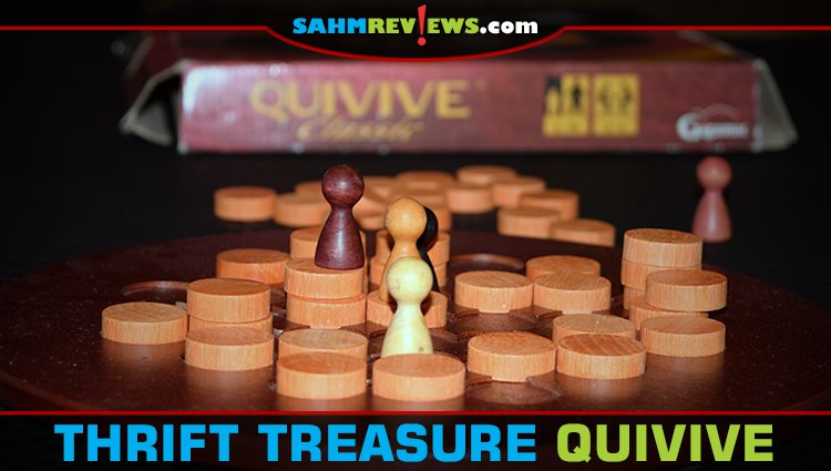This wooden game by Gigamic, Quivive, is no longer offered in their catalog. We were lucky to find a cheap copy at our local Goodwill! - SahmReviews.com
