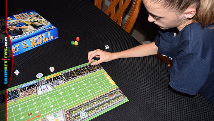 The end of summer means one thing to us - football season begins! We've been playing 1st & Roll by R&R Games to get us ready for the upcoming season! - SahmReviews.com