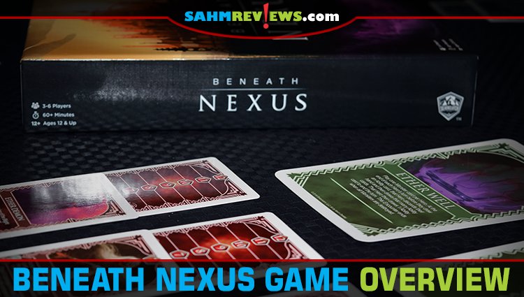 Beneath Nexus by Silverclutch Games has all the excitement of a dungeon crawler without the long setup and hours of play. And it supports up to six players! - SahmReviews.com