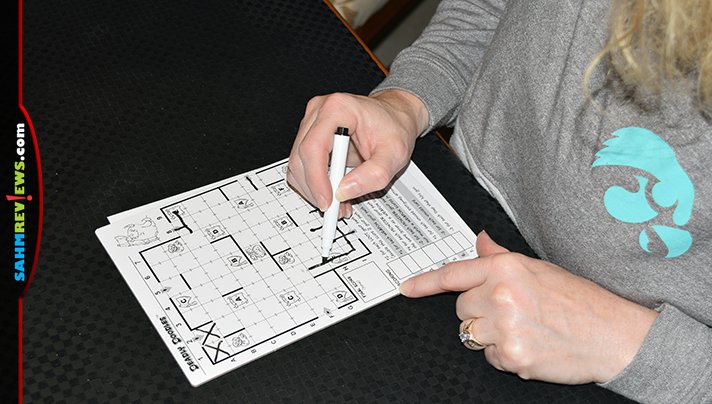 Draw your weapons as you doodle your way through the dungeon in Deadly Doodles from Steve Jackson Games. - SahmReviews.com