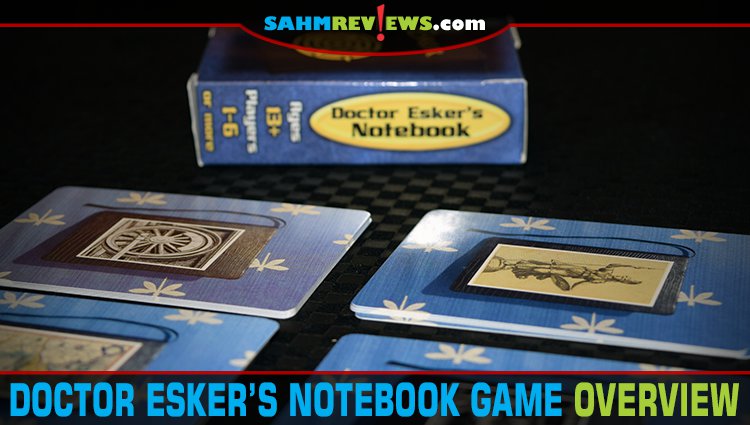 It's much cheaper than a real escape room and can be played solo or with a group! Check out Doctor Esker's Notebook - a puzzle game in a small box! - SahmReviews.com