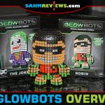 Board games weren't the only things on display at Gen Con. Goliath brought out their new DC Glowbots - which made us reminisce about our old Lite Brite! - SahmReviews.com