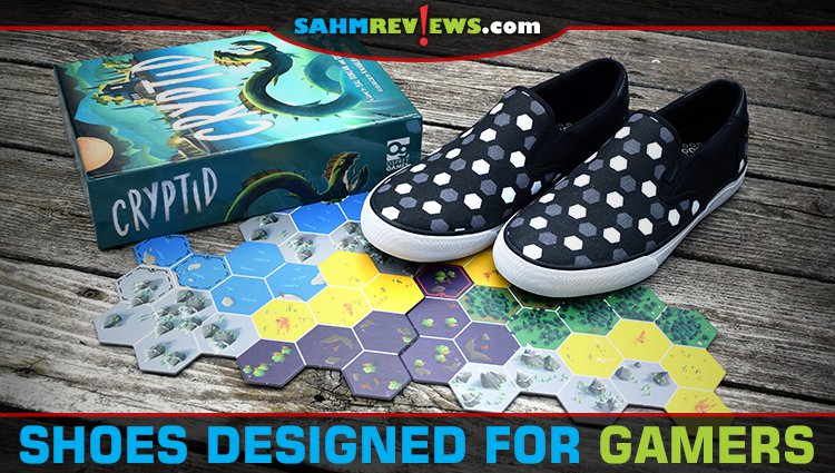 We found a pair of shoes that looks like it was designed with a gamer in mind: Lugz Men's Clipper DLX Oxford Sneaker with a hex pattern! - SahmReviews.com