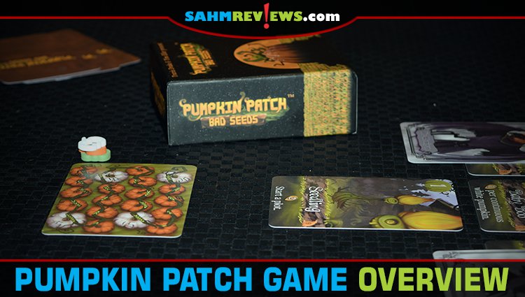Halloween decorations are already on the shelves. Might as well start thinking about Halloween-themed games! Pumpkin Patch: Bad Seeds is the first new one! - SahmReviews.com