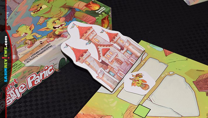 Get your kids interested in modern board games by introducing them to games like My First Castle Panic from Fireside Games. - SahmReviews.com