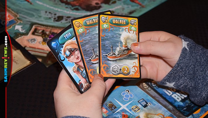 If you've ever dreamt of diving for treasure, have we got the game for you! You'll want to hold your breath for Deep Blue by Days of Wonder / Asmodee! - SahmReviews.com