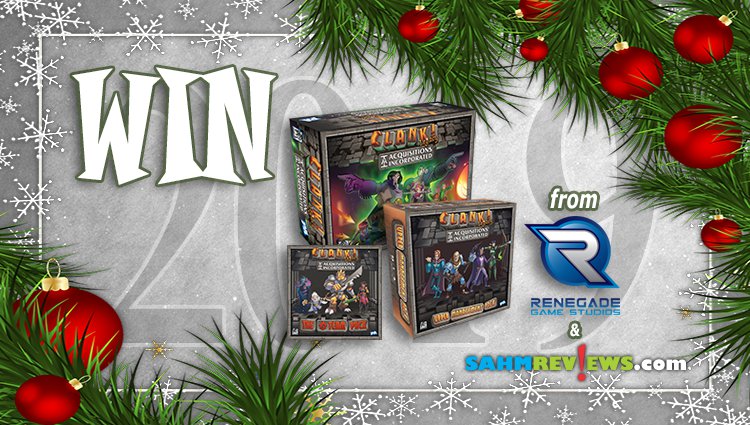 Holiday Giveaways 2019 – Clank! Prize Package from Renegade Game Studios