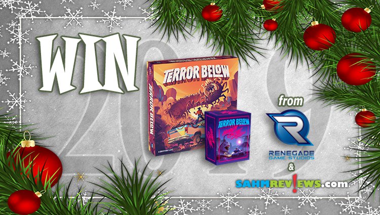 Holiday Giveaways 2019 – Terror Below + Expansion by Renegade Game Studios