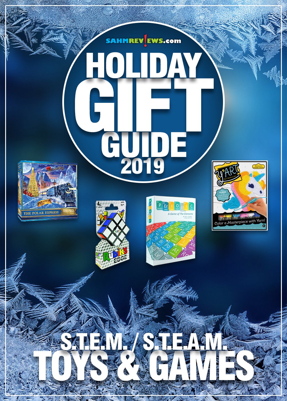 Toys and games don't have to be just about fun. They can also offer a learning experience. Like these items in our 2019 S.T.E.M. / S.T.E.A.M. Holiday Gift Guide! - SahmReviews.com