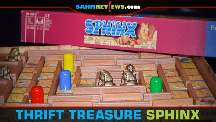 This thrift copy of Ravensburger's Sphinx hadn't ever been assembled or played! Find out what the original owners missed out on! - SahmReviews.com