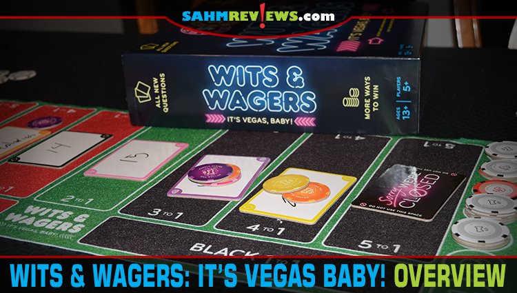 Wits And Wagers It's Vegas Baby Award-Winning Party Game 