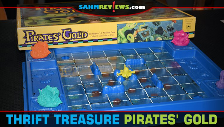 A missing part didn't stop us from picking up Pirates' Gold at our local Goodwill. Hopefully the game play was worth the $2.88 we paid. Find out if it was! - SahmReviews.com