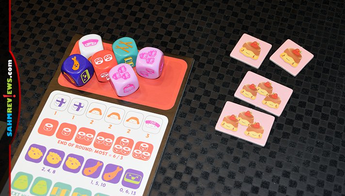 The follow-up to Sushi Go!, Sushi Roll, is better than the original in our opinion! We've always loved dice games and will show you why you need a copy too! - SahmReviews.com