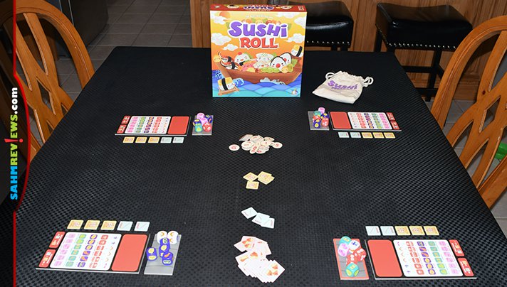 The follow-up to Sushi Go!, Sushi Roll, is better than the original in our opinion! We've always loved dice games and will show you why you need a copy too! - SahmReviews.com