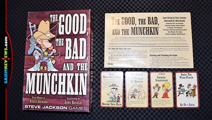 We almost couldn't believe it. FIVE different versions of Munchkin at our Goodwill at the same time. Needless to say, they're no longer there! - SahmReviews.com