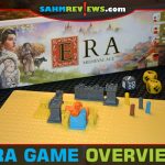 Roll dice, earn resources, build on your land and extort your opponents in Era: Medieval Age board game from Eggertspiele. - SahmReviews.com