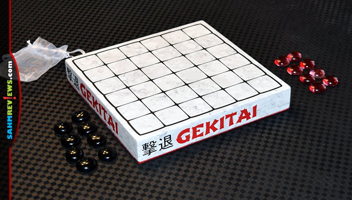Gekitai is an abstract strategy game for 2 players. With easy instructions, you will be up and playing this elegant strategy game in a few minutes. - SahmReviews.com