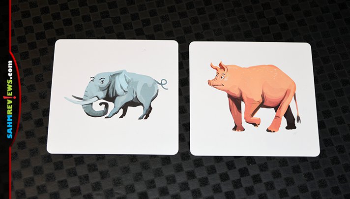 You may not see oddly matched creatures in real life, but you'll want to be quick to spot the matches in Pigasus from Brain Games Publishing! - SahmReviews.com