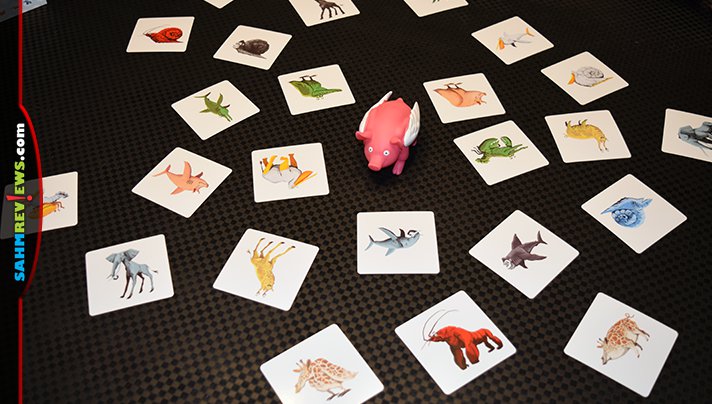 You may not see oddly matched creatures in real life, but you'll want to be quick to spot the matches in Pigasus from Brain Games Publishing! - SahmReviews.com