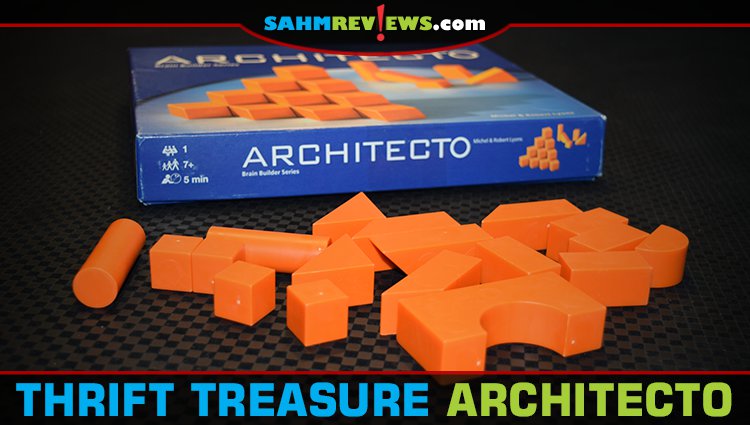 This 3-D puzzle game turned out to be part of a series and only set us back $1.88! Read more about Architecto by FoxMind- it's this week's Thrift Treasure find! - SahmReviews.com