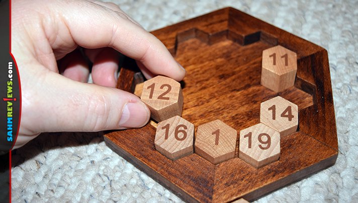 The Lo Shu Square puzzle has been around for over 2600 years, but it took until this week for us to find one at thrift! Think you're up to solving it? - SahmReviews.com