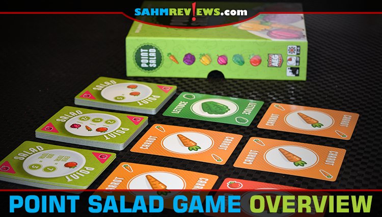 We enjoy playing "point salad" games and our minds were blown when we found out there was a new one by AEG by the same name! - SahmReviews.com