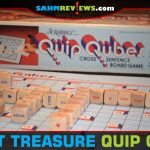 Counting on the popularity of the Scrabble brand name, Quip Qubes was a poor attempt at applying the same game rules to a sentence-building game. - SahmReviews.com