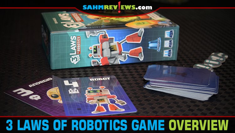 3 Laws of Robotics Hidden Role Card Game Overview
