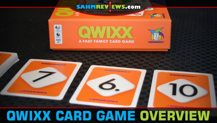 It's almost like the regular version of Qwixx, but with cards instead of dice. Personally, I think I prefer this card version by Gamewright Games more! - SahmReviews.com