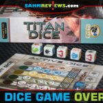 Other games we've played have you battling Titans. In Titan Dice, you ARE the Titans! Roll dice to capture enough creatures to fight the gods! - SahmReviews.com