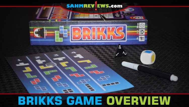 Brikks Roll-and-Write Game Overview