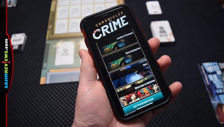 Mystery games have always been popular. But they've never been as cool as Chronicles of Crime by Lucky Duck Games! You have to experience the VR yourself! - SahmReviews.com