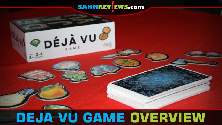 The Déjà Vu game by AMIGO combines speed and memory. You can only grab an item after it has appeared twice. Can you remember which ones have? - SahmReviews.com