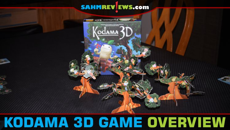 Indie Boards and Cards had a quality game in Kodama so they branched out with additional titles in the line including Kodama 3D. - SahmReviews.com