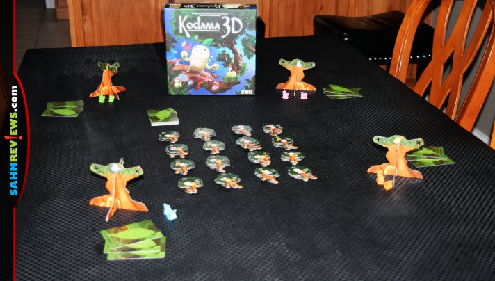 Indie Boards and Cards had a quality game in Kodama so they branched out with additional titles in the line including Kodama 3D. - SahmReviews.com