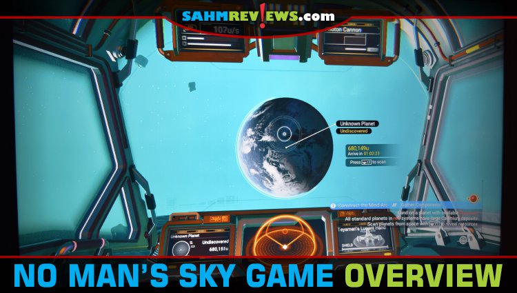 No Man's Sky sets the bar high for space exploration video games. Excellent adventures with amazing graphics are at your fingertips. - SahmReviews.com