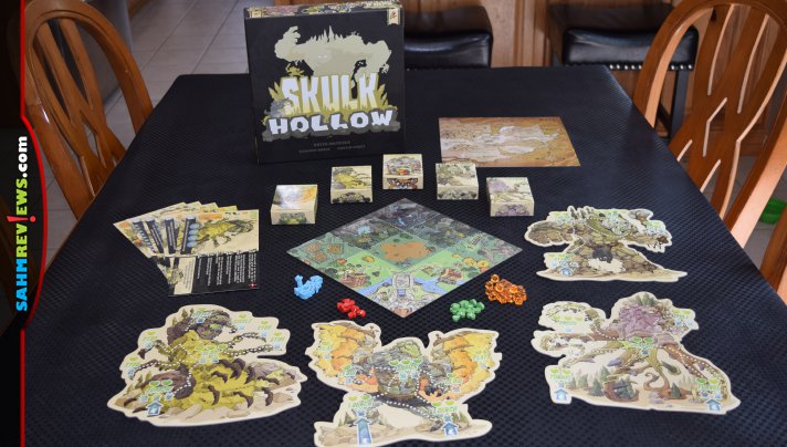 Not all 2-player games have to be about the good guys vs. the bad. The characters in the Skulk Hollow game are both fighting for what they think is right! - SahmReviews.com