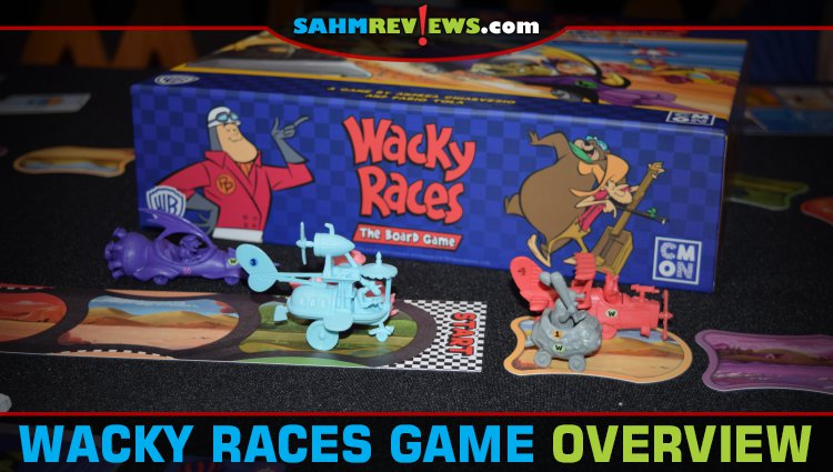 Wacky Races Board Game Overview
