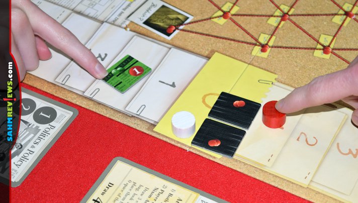 Immerse yourself in a historical point in United States politics by playing Watergate, a 2-player game from Capstone Games. - SahmReviews.com