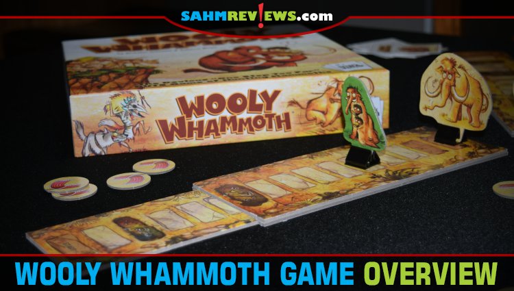 Your goal in Wooly Whammoth from Smirk & Dagger is to collect mammoth meat. But you're acting as tribes of cavemen so first you have to stay alive! - SahmReviews.com