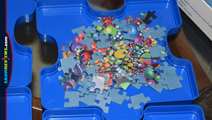 Jigsaw puzzle accessories like the sorting trays from Ravensburger will change the way you assemble puzzles. - SahmReviews.com