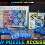 Jigsaw puzzle accessories like the sorting trays from Ravensburger will change the way you assemble puzzles. - SahmReviews.com