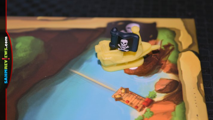 Set sail at game night and play a pirate-themed version of capture the flag. That's the object of The Pirate's Flag from CardLords. - SahmReviews.com