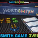 Winning a game of Wordsmith from Asmodee requires more than just a good vocabulary. First you have to create the letters using random pieces! - SahmReviews.com