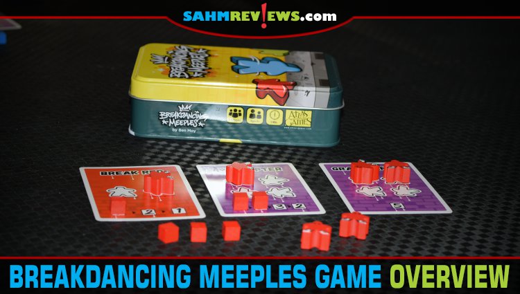 If you're the type that plays with their meeples while waiting for your turn, Breakdancing Meeples by Atlas Games may just be the solution you didn't know you needed! - SahmReviews.com