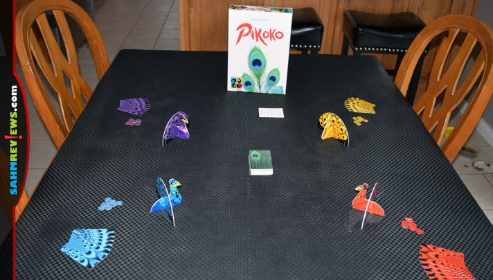 The 3-D nature of Pikoko by Brain Games Publishing drew a small crowd to our table when we played it at Geekway. This game proves that design is as important as function! - SahmReviews.com