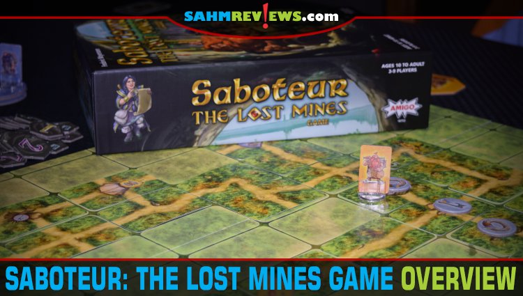 Venture off with your clan to find the treasures in Saboteur The Lost Mines board game from AMIGO Games. Beware of clanmates who are saboteurs! - SahmReviews.com
