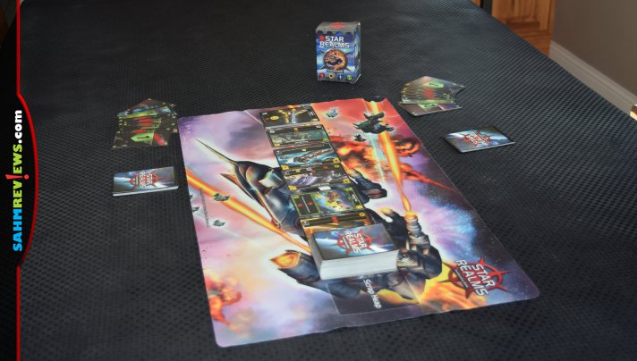 Star Realms from White Wizard Games is a compact deck-builder card game. With a mix of skill and randomness, each game is different. - SahmReviews.com