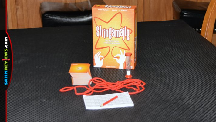 Stringamajig is a fast-paced party game from Fireside Games. Who knew a piece of string could provide so much entertainment? - SahmReviews.com